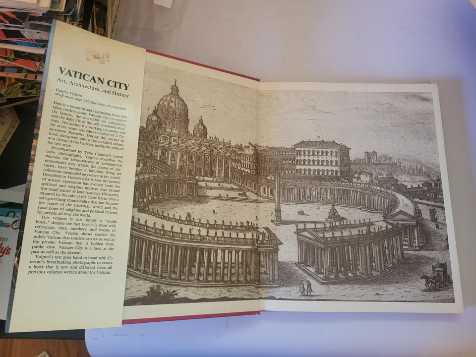 VATICAN CITY: ART, ARCHITECTURE, AND HISTORY By Volpini & Citeroni HC/1986 - Image 4 of 4