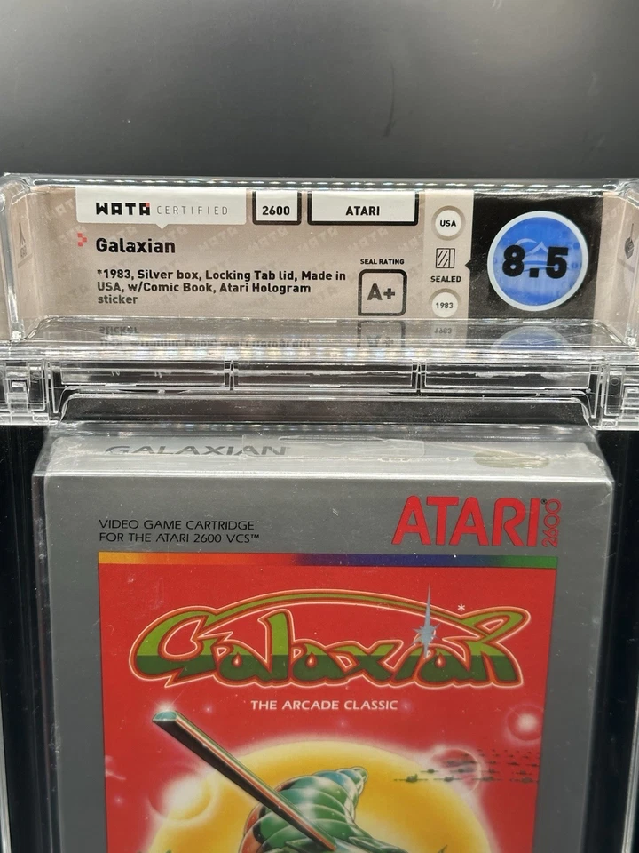Atari 2600 Galaxian 8.5 A+ - New -sealed - Graded - Wata - Image 2 of 4