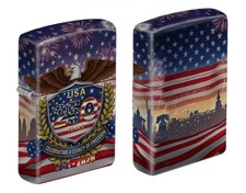 Zippo 6556, USA 250th Anniversary 1776-2026 540 Multi-Sided Lighter, NEW