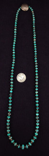 Vintage Navajo Necklace Sterling Silver and Turquoise