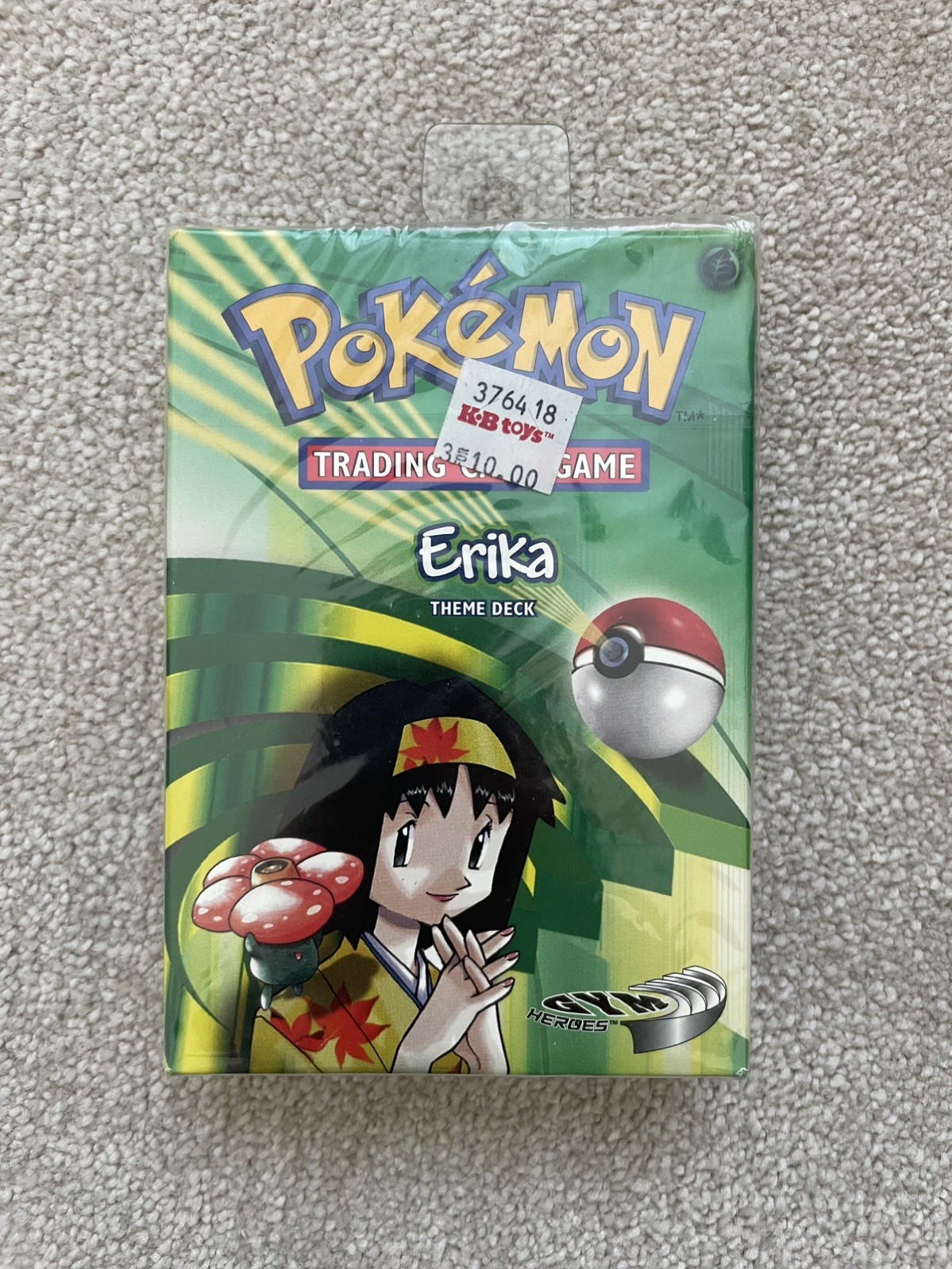 Pokemon TCG 1999 | Gym Heroes Theme Deck | WOTC | New and Sealed | Erika