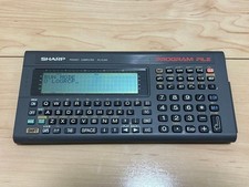 SHARP PC-E200 Pocket Computer Vintage Programmable BASIC QWERTY Japan