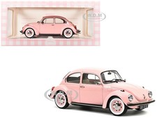 1973 VOLKSWAGEN 1303 BEETLE PASTEL PINK 1/18 DIECAST MODEL CAR BY NOREV 188677