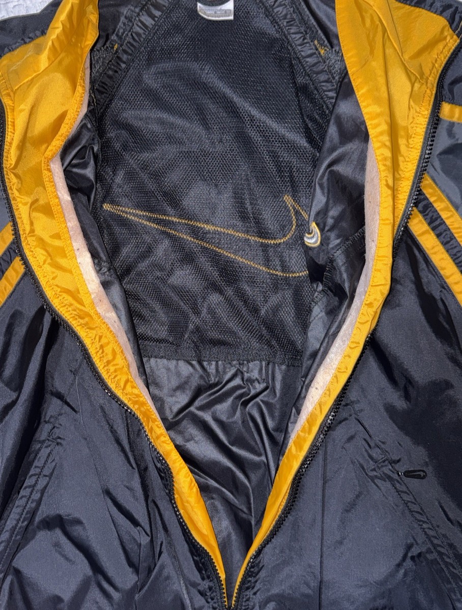 Nike Vintage Big Swoosh Full Zip Up Nylon Track Windbreaker Jacket