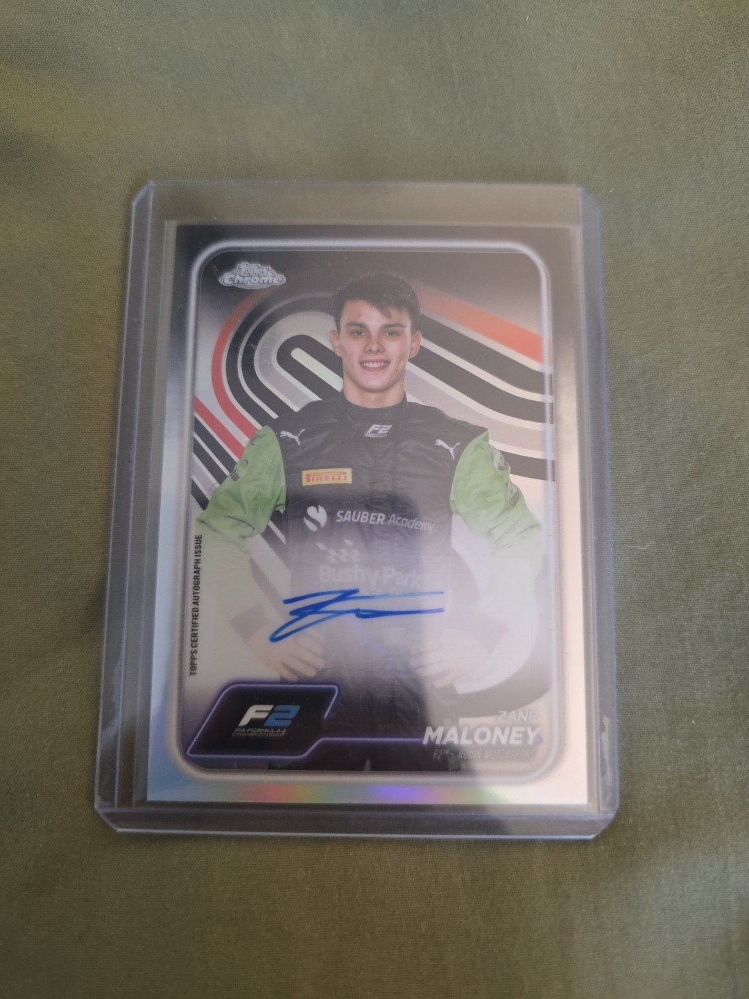 2024 Topps Chrome Formula 1 - Autographs Zane Maloney #CAC-MAL (AU, RC)