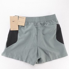 Nike Kids Dri-FIT Training Shorts Smoke Grey Black HJ0630-084 Size Small NEW