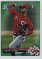 2017 Bowman Chrome Prospects Green Refractor 83/99 Vladimir Gutierrez 1ss3