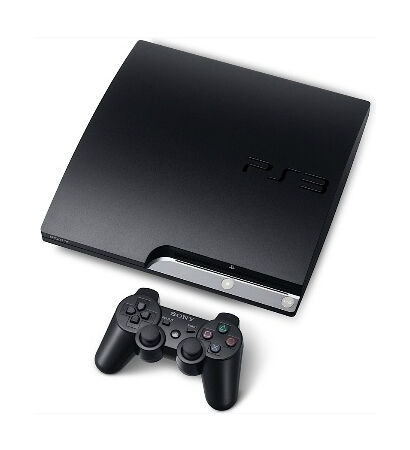 Sony PlayStation 3 Slim 120GB Charcoal Black Console (CECH-2001A 