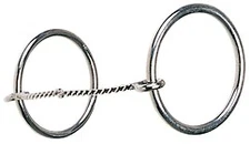 Tiny Twist Loose Ring Training Snaffle Bit - 1/8" Mouthpiece