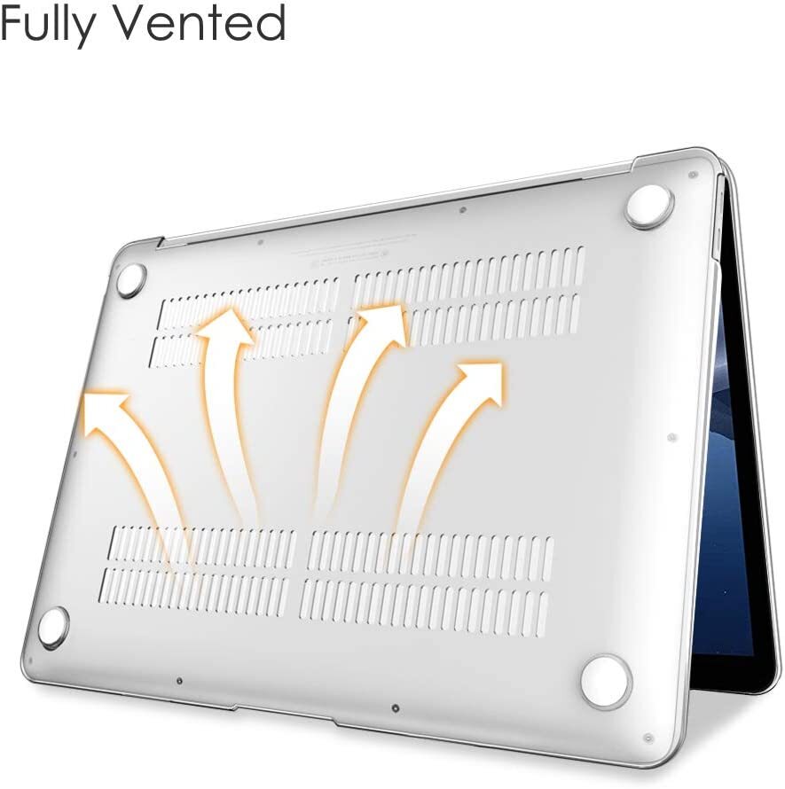 Lonfeid Schutzhülle MacBook Air 13 (2020-2018) A2337(M1)A2179A1932 hart Case