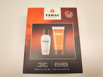 TABAC Original 2in1-Set 50ml After Shave + 100ml Bade- und Duschgel NEU+OVP