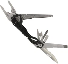 SOG Switchplier Multi Tool Several Essential Tools w/ Black Stainless Handles