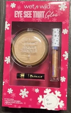 Wet n Wild Eye See That Glow Holiday Gift Set Includes Bronzer Mascara Lip Gloss