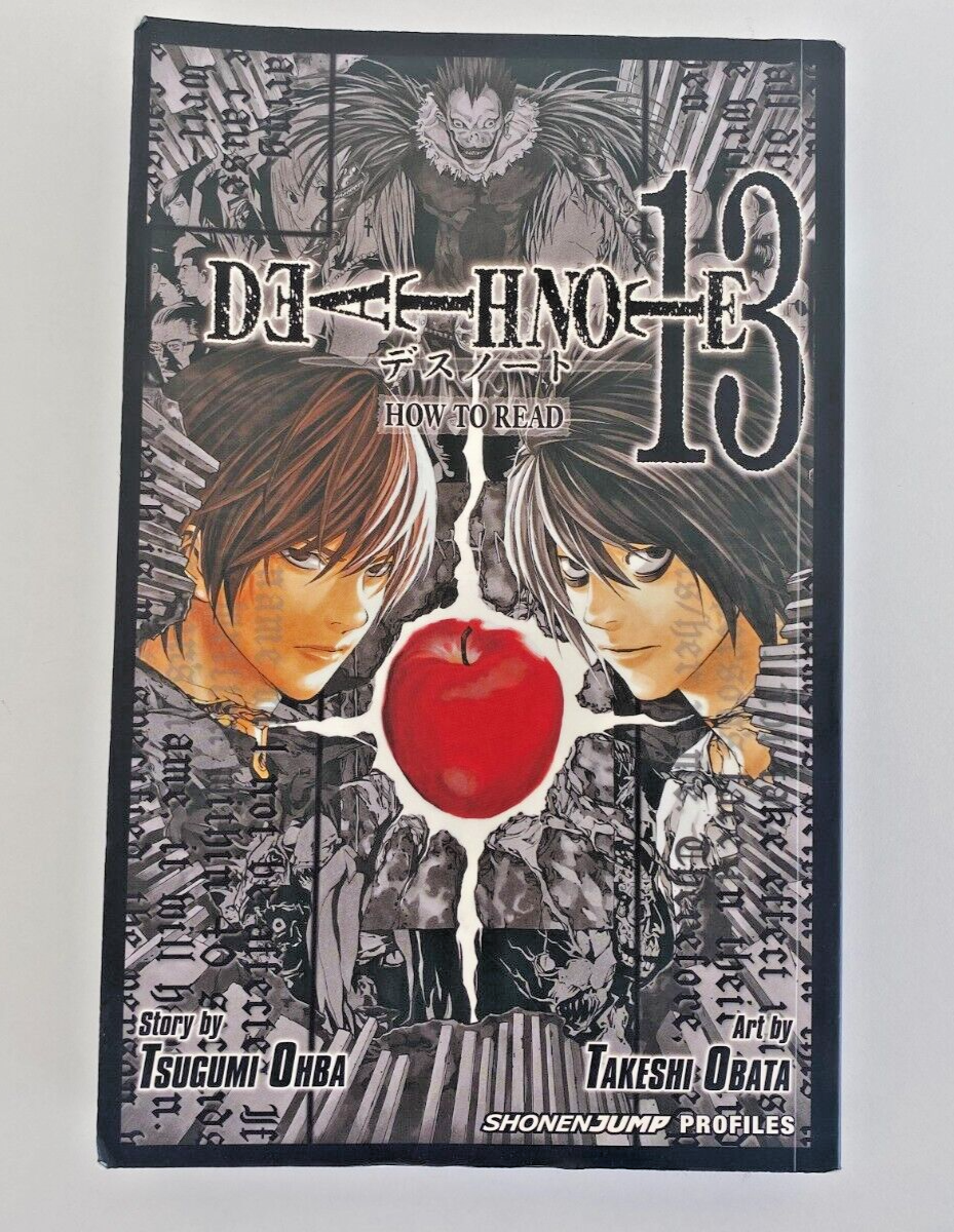 Death Note Volume 13 Paperback Book How to Read True Name Card | eBay