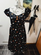 Vintage Gothic Kleid Petticoat Dress Kawaii Lolita Fun Party Rockabilly XXL Coll