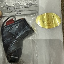 Scotty Cameron Key Fob Mini Headcover Midnight Christmas Ornament Factory Sealed