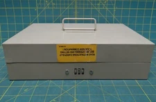 MMF Steelmaster 10 Compartment Steel Combination Lock Cash Box 221619003 Sand