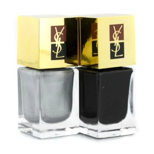100% AUTHENTIC Ltd Edition YSL COUTURE Manicure NAIL POLISH DUO TEXTURE EFECT 2