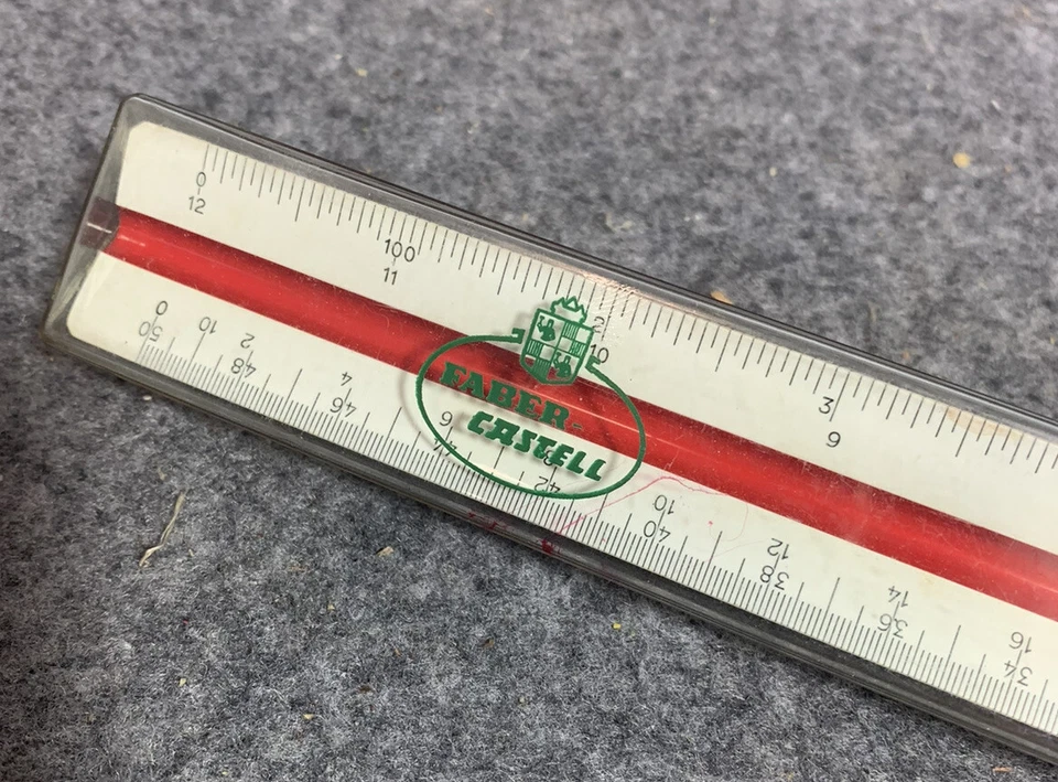 castell 883 z5 architect engineering triangular ruler - Image 2 of 4