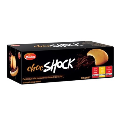 100% Original Munchee Choc Shock Cookies 90 g x 2 Free Shipping From Sri Lanka