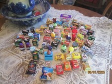 Big Lot of 60 Shopkins , Mixed Seasons Grocery Food Boxes, Bags, etc.