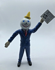 Jack in the Box Kids Meal 1997 Bendable Jack with Newspaper