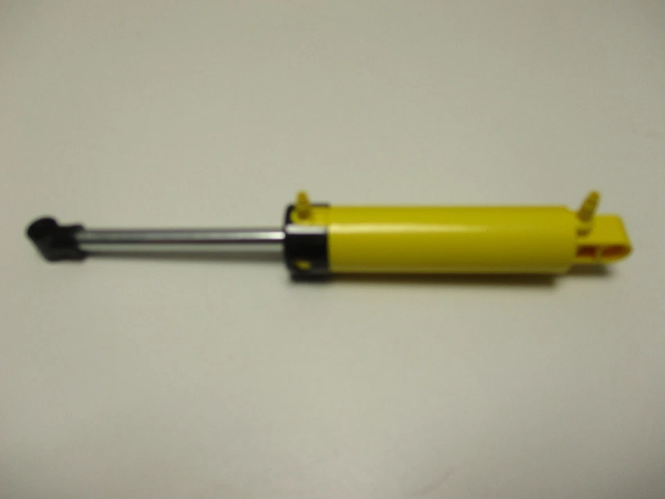 (D15) 4x Lego Technic 19467c01 Gelb Pneumatik Zylinder V2 2x11 42043 42053 42080 - Bild 4 von 4