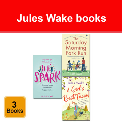Jules Wake Books Collection Set Spark, Saturday Morning Park Run, A Girls  Best Australia