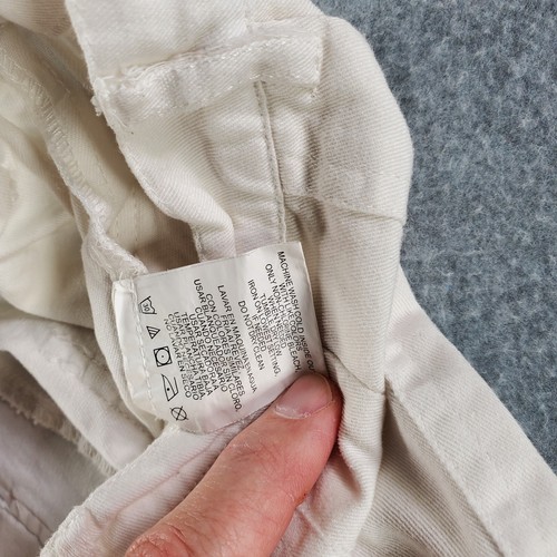 GB Girls Gianni Bini White Tapered Elastic Ankle Cargo Pocket Jeans Size S - Picture 4 of 8