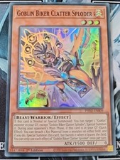 PHNI-EN009 - Goblin Biker Clatter Sploder - Super Rare - 1st Ed - New - YuGiOh