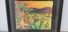 Candace Byington Art Pastel Southwest Scene "desert landscape"