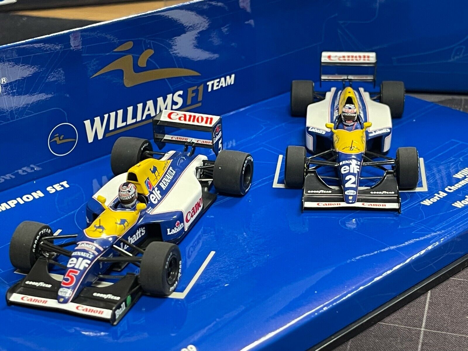 再入荷 【限定】 ミニチャンプス ウィリアムズ 1/43 F1 FW14B FW15C