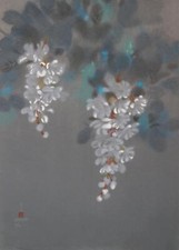 David Lee, Locust Tree Flowers (15), Lithograph, signed and numbered in pencil