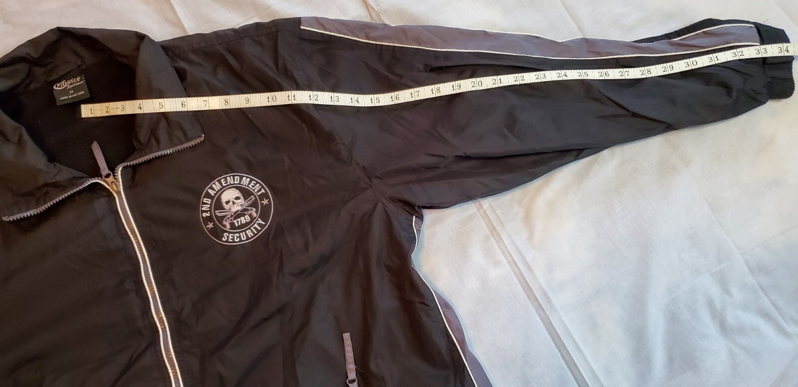 Second 2nd Amendment Security Black Embroidered F… - image 9