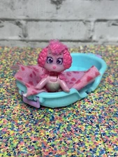 Scruff a Luvs Pink POODLE Mini Figure Tub Towel RARE