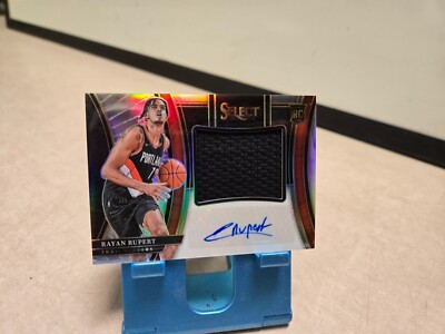 Rayan Rupert 2023-24 Select RPA Rookie Patch Silver Prizm RC Auto /99 SP    