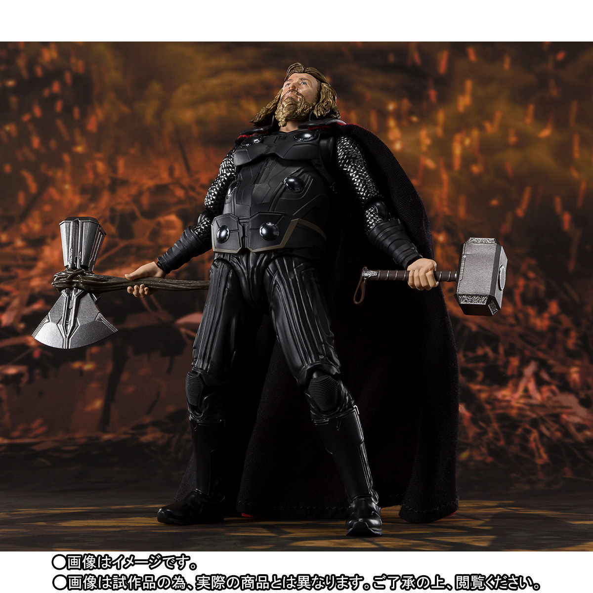 BANDAI - アベンジャーズ フィギュアーツ thorのみ Amazon.com: Bandai S.H.Figuarts Thor Marvel Avengers