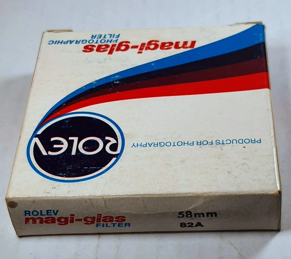 58mm Blue 82A 82-A 82 A German Glass Lens Color Conversion Filter 58 mm Rolev - Image 3 of 4