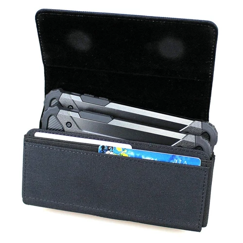Nylon Dual Phone Holster Pouch Case for 2 Phones, Double Phone Belt Case for ...