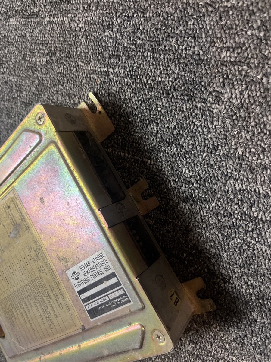 1985 300ZX TURBO AUTO ECU ECM COMPUTER A18-636 655 Z31-VG30ET OEM