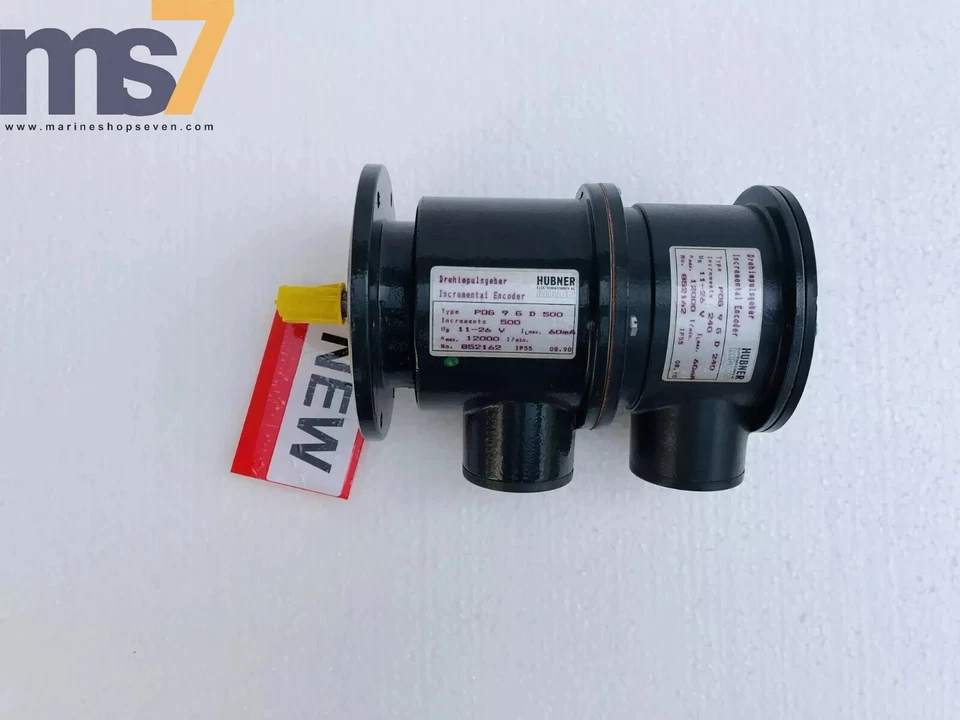 Incrementale Encoder Hubner Berlin Baumer Pog 9 G D 500 #NUOVO - Immagine 2 di 4