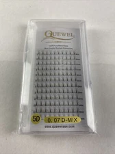 Quewel. 5D 0.07 D Mix Curl 9-16mm Individual Lashes Extensions