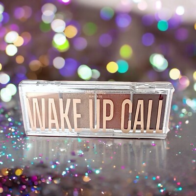 UNFILTERED BEAUTY CO Wake Up Call Eyeshadow Palette in Eye Love You NWOB 0.14 oz