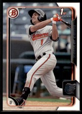 2015 Bowman Prospects Dariel Alvarez #BP145 Baltimore Orioles