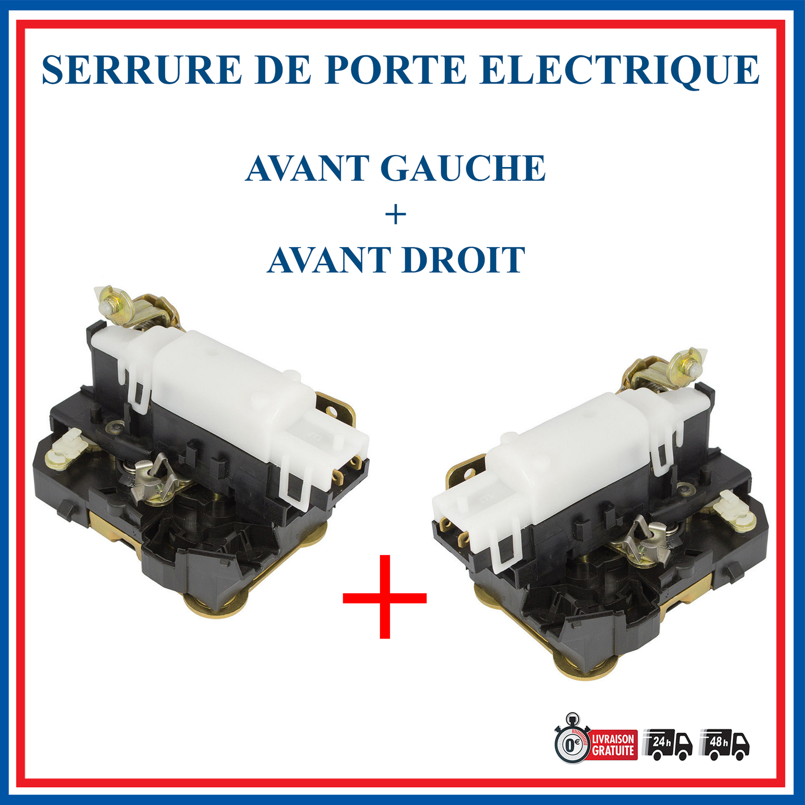 Serrure porte avant 5801352922 kit gauche et droit Movano A 1999-2010