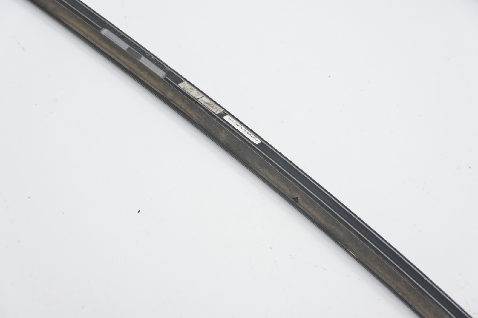 ⭐ 14-21 Maserati Ghibli Roof Rail Drip Molding Right & Left Trim Set Black Oem