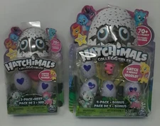 Hatchimals CollEGGtibles Bundle 4 Pack Bonus and 2 Pack With Nest Blind Bag