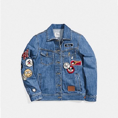 coach denim jacket
