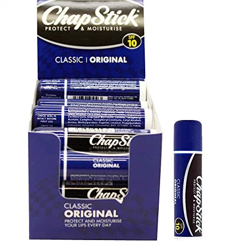 Chapstick Original Lipbalm SPF10 24 Pack