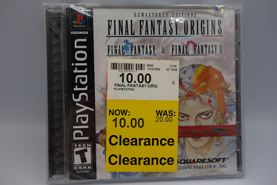 Final Fantasy Origin Black Label (PS1) Brand New, Factory Sealed